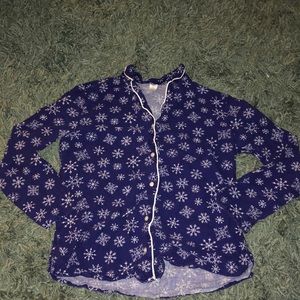 Snowflake PJ shirt